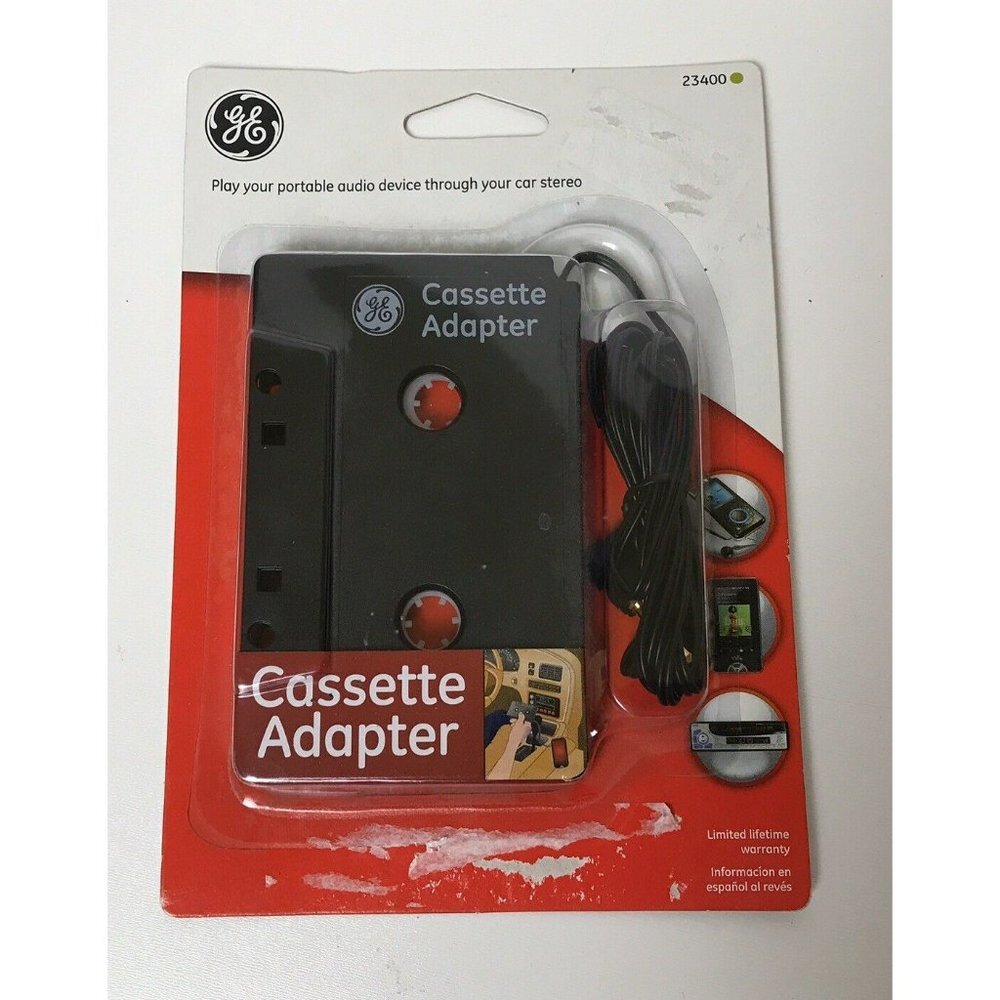 GE Cassette Adapter 23400. New‎ In Package